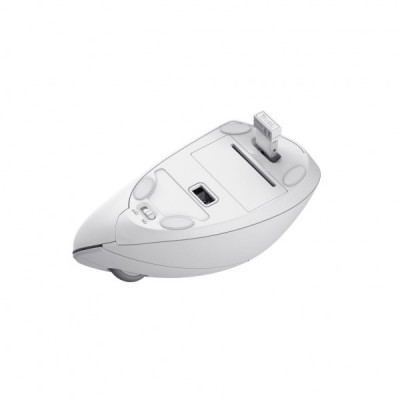 Мишка Trust Verto Ergonomic Wireless White (25132)