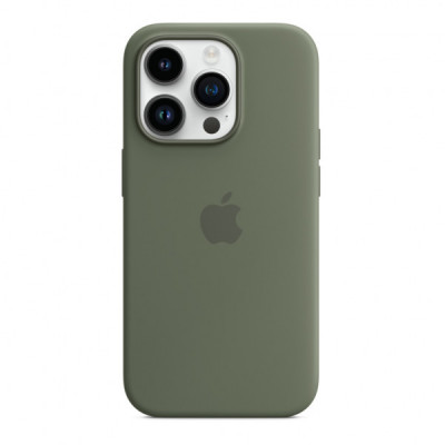 Чохол до мобільного телефона Apple iPhone 14 Pro Silicone Case with MagSafe - Olive,Model A2912 (MQUH3ZE/A)