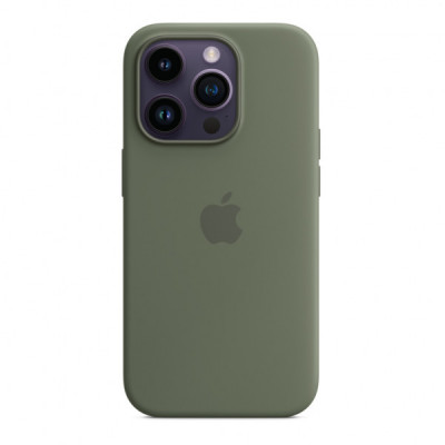 Чохол до мобільного телефона Apple iPhone 14 Pro Silicone Case with MagSafe - Olive,Model A2912 (MQUH3ZE/A)