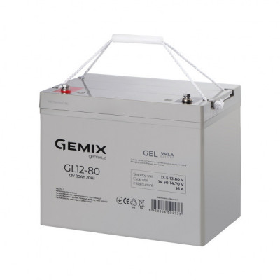 Батарея до ДБЖ Gemix GL 12V 80Ah (GL12-80)