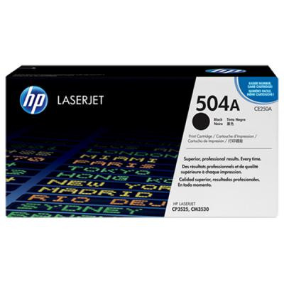 Картридж HP CLJ 504A black/CM3530/ CP3525 (CE250A)