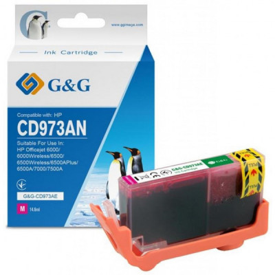 Картридж G&G HP No.920XL OJ6000/6500/7000/7500 magenta (G&G-CD973AE)