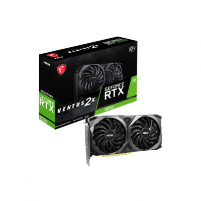 Відеокарта MSI GeForce RTX3050 8Gb VENTUS 2X OC (RTX 3050 VENTUS 2X 8G OCV1)