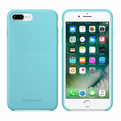 Чохол до мобільного телефона MakeFuture Apple iPhone 7 Plus/8 Plus Silicone Light Blue (MCS-AI7P/8PLB)