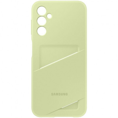 Чохол до мобільного телефона Samsung A14 Card Slot Case Lime (EF-OA146TGEGRU)