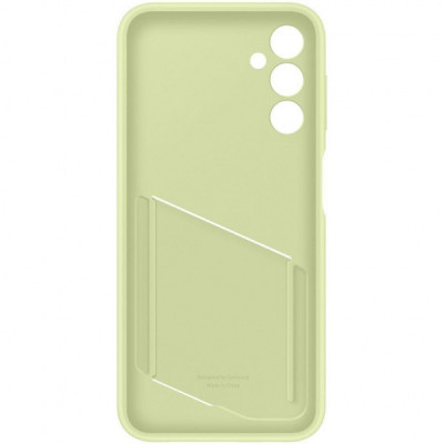 Чохол до мобільного телефона Samsung A14 Card Slot Case Lime (EF-OA146TGEGRU)