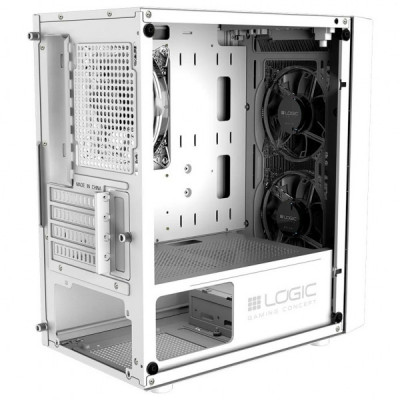 Корпус Logic concept ATOS MESH+GLASS ARGB fans 3x120mm WHITE (AM-ATOS-20-0000000-0002)