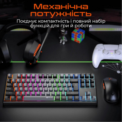 Клавіатура Meetion MK14 Bluetooth/USB Type-C Black (MT-MK14-A-RUA) Клавіатура Meetion MK14 Bluetooth/USB Type-C Black (MT-MK14-A-RUA)