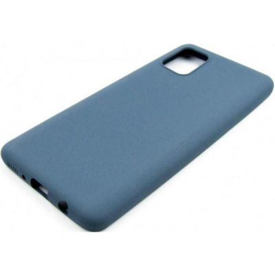 Чохол до мобільного телефона Dengos Carbon Samsung Galaxy A31, blue (DG-TPU-CRBN-64) (DG-TPU-CRBN-64)