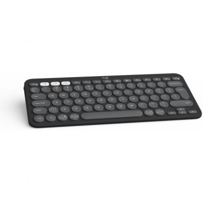 Клавіатура Logitech K380s Multi-Device Bluetooth UA Graphite (920-011851)