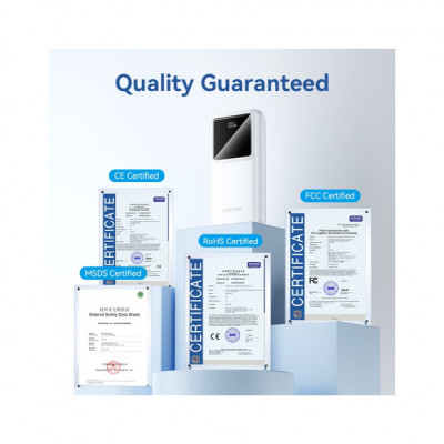 Батарея універсальна Vention 20000 mAh 22.5W Black LED Display Type (FHLB0)