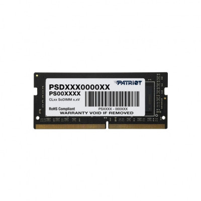 Модуль пам'яті для ноутбука SoDIMM DDR4 16GB 3200 MHz Patriot (PSD416G32002S)