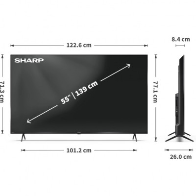 Телевізор Sharp 55HP5265E (4T-C55HP5265EB)