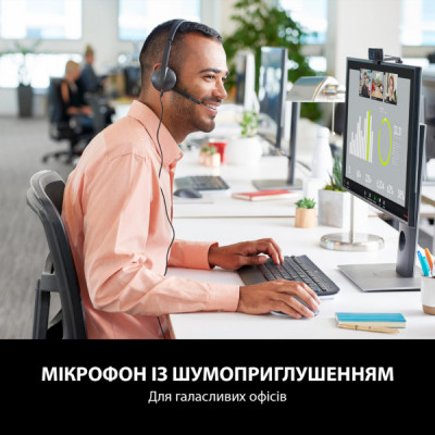 Навушники Logitech H340 USB HEADSET (981-000475)