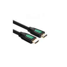 Кабель мультимедійний HDMI to HDMI 1.0m HD101 Round (Yellow/Black) Ugreen (10115)