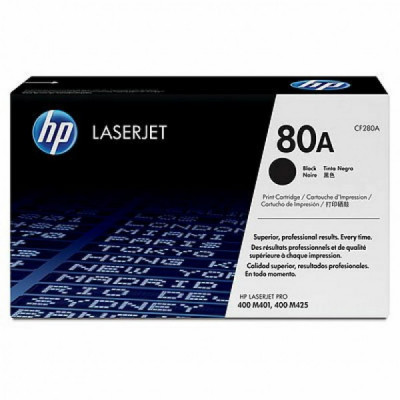 Картридж HP LJ 80A для Pro 400 M401/Pro 400 MFP M425 (CF280A)