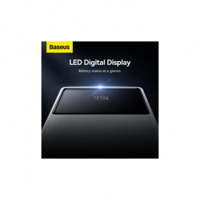 Батарея універсальна Baseus Star Lord Display 30000mAh 22.5W PD/3.0 QC/3.0 White (PPXJ080102)