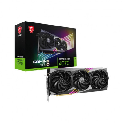 Відеокарта MSI GeForce RTX4070 12Gb GAMING TRIO (RTX 4070 GAMING TRIO 12G)