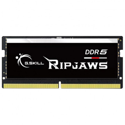 Модуль пам'яті для ноутбука SoDIMM DDR5 16GB 4800 MHz Ripjaws G.Skill (F5-4800S3838A16GX1-RS)