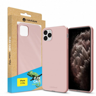 Чохол до мобільного телефона MakeFuture Flex Case (Soft-touch TPU) Apple iPhone 11 Pro Rose (MCF-AI11PRS)