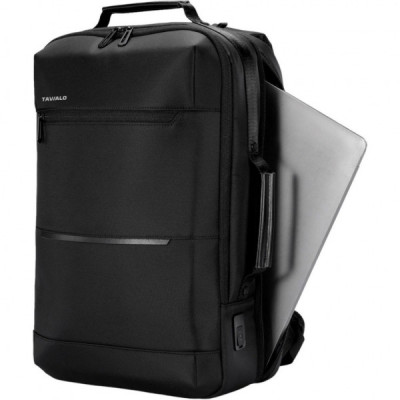 Рюкзак для ноутбука Tavialo 15.6" Smart TB20-2 black, 20л, 45х29х16,5см (TB20-224BL)
