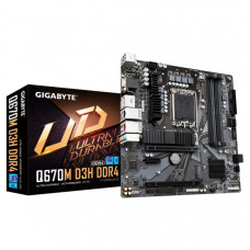 Материнська плата GIGABYTE Q670M D3H DDR4