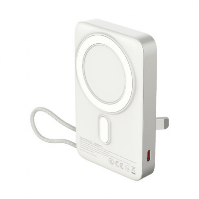 Батарея універсальна Sigma X-power SI10A8QL-MAG silver 10000mAh, Magnetic wireless 15W, charge iWatch, PD+QC, 22,5W max (4827798161012)