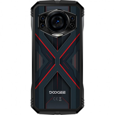 Мобільний телефон Doogee S cyber 8/256Gb Black Red (6923740212431)