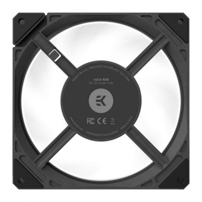 Кулер до корпусу Ekwb EK-Loop Fan FPT 140 D-RGB - Black (3831109897621)