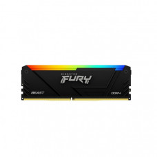 Модуль пам'яті для комп'ютера DDR4 8GB 3200 MHz Beast RGB Kingston Fury (ex.HyperX) (KF432C16BB2A/8WP)