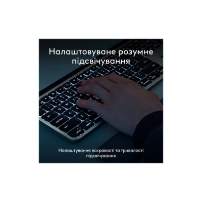 Комплект Logitech MX Keys S Combo для MAC Bluetooth/Wireles UA Space Grey (920-012845)