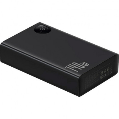 Батарея універсальна Baseus Adaman Metal Digital Display 24000mAh 140W, Black (P10021508113-00) (P10021507112-02)