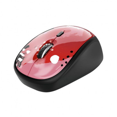 Мишка Trust Yvi Wireless Red Brush (24440)