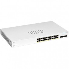 Комутатор мережевий Cisco CBS220-24FP-4G-EU