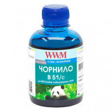 Чорнило WWM Brother DCP-T300/T500W/T700W 200г Cyan Water-soluble (B51/C)