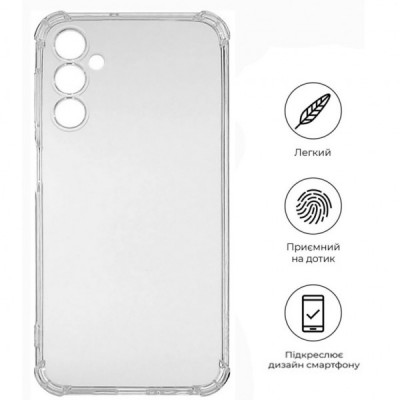 Чохол до мобільного телефона BeCover Anti-Shock Samsung Galaxy A24 4G SM-A245/M34 5G SM-M346 Clear (709328)