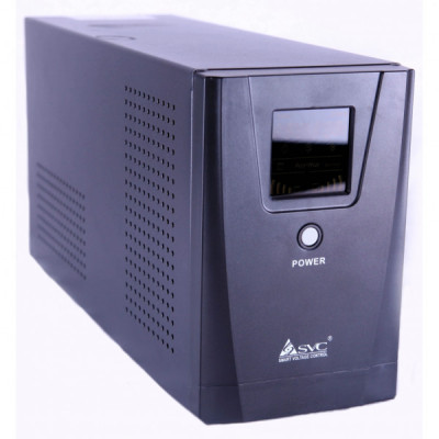 Пристрій безперебійного живлення SVC SL-1KS-LCD 1000VA (SL-1KS-LCD) Пристрій безперебійного живлення SVC SL-1KS-LCD 1000VA (SL-1KS-LCD)