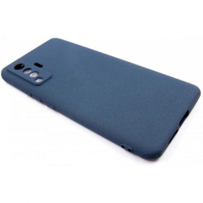 Чохол до мобільного телефона Dengos Carbon Vivo X50, blue (DG-TPU-CRBN-102) (DG-TPU-CRBN-102)