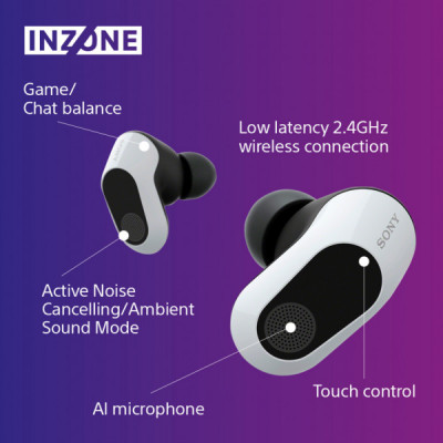 Навушники Sony INZONE Buds White (WFG700NW.CE7)