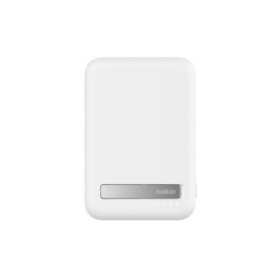 Батарея універсальна Belkin 8000mAh MagSafe Wireless Qi2 White (BPD007BTWH)