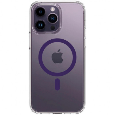 Чохол до мобільного телефона Spigen Apple iPhone 14 Pro Max Ultra Hybrid MagFit, Deep Purple (ACS05581)