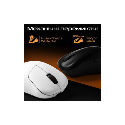Мишка RAWM ER21 Wireless/Bluetooth White (ER21.white)