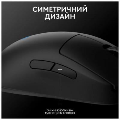 Мишка Logitech G Pro 2 Lightspeed Wireless Black (910-007295)