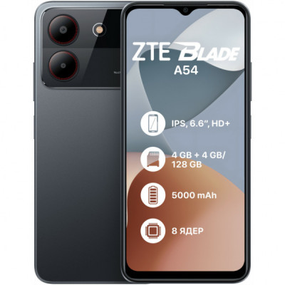 Мобільний телефон ZTE Blade A54 4/128GB Grey (1011466)