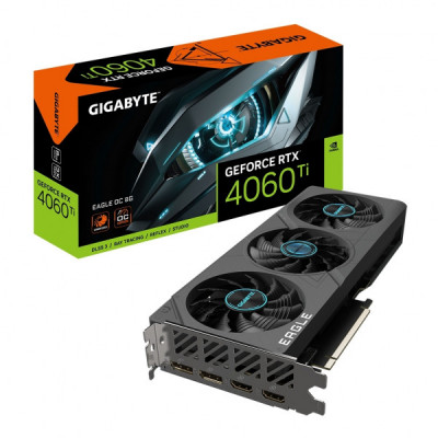 Відеокарта GIGABYTE GeForce RTX4060Ti 8Gb EAGLE OC (GV-N406TEAGLE OC-8GD)