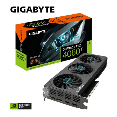 Відеокарта GIGABYTE GeForce RTX4060Ti 8Gb EAGLE OC (GV-N406TEAGLE OC-8GD)