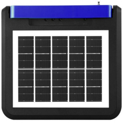 Акустична система NEWVEW NV-9218 Solar Panel/BT/USB/TF/FM Blue (NWVW-NV-9218-BL)
