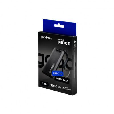 Накопичувач SSD USB Type-C 2TB Move Ridge Goodram (SSDR-GMRE-02T-K0)