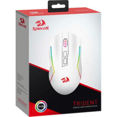 Мишка Redragon Trident Wireless White (71864)