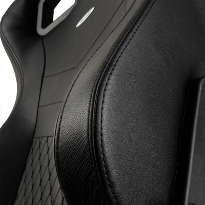 Крісло ігрове Noblechairs Epic Series Real Leather Black (NBL-RL-BLA-001)